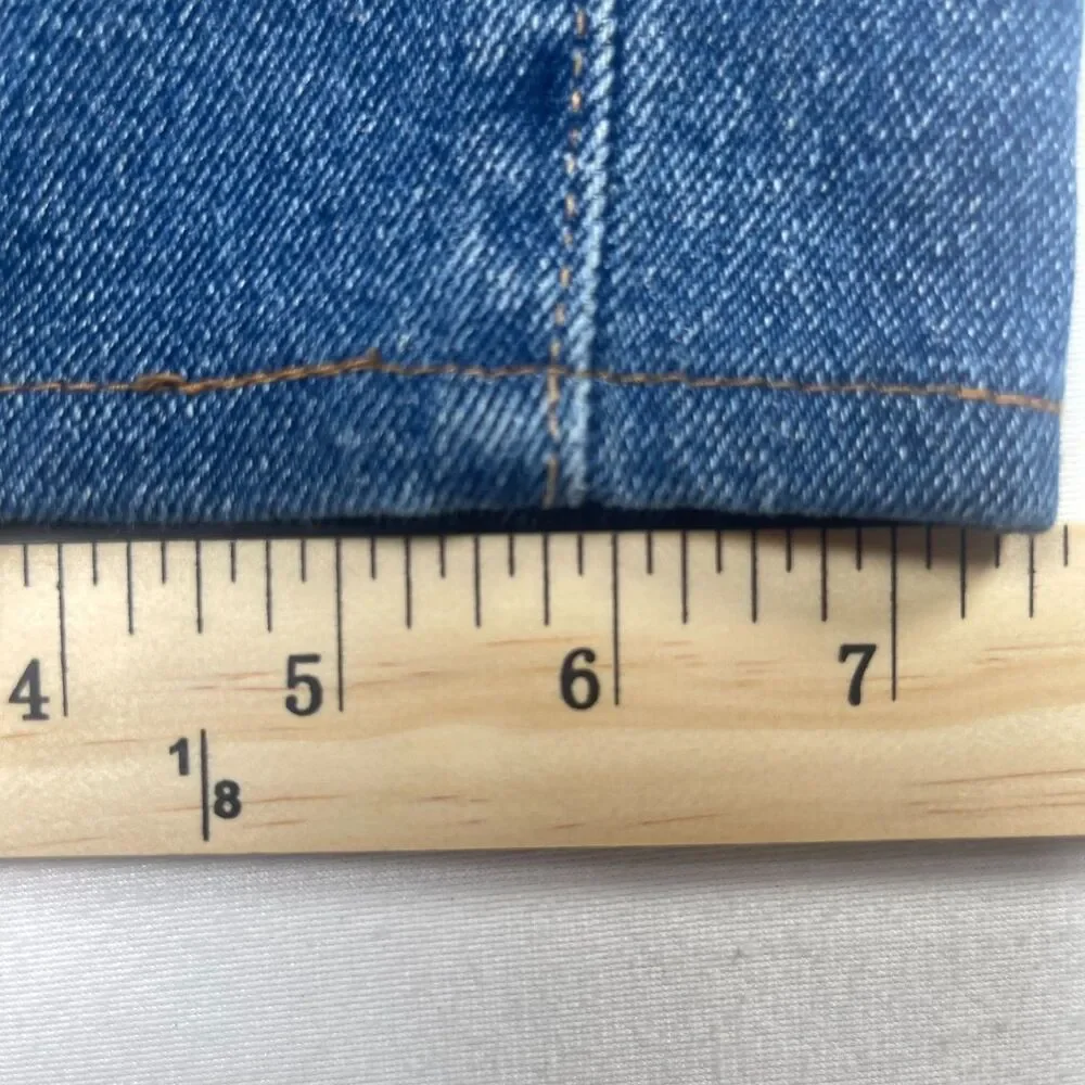 Levi's 511 Jeans Men's 33‎ Blue Denim Cotton 5-Pockets Mid-Rise Straight Leg